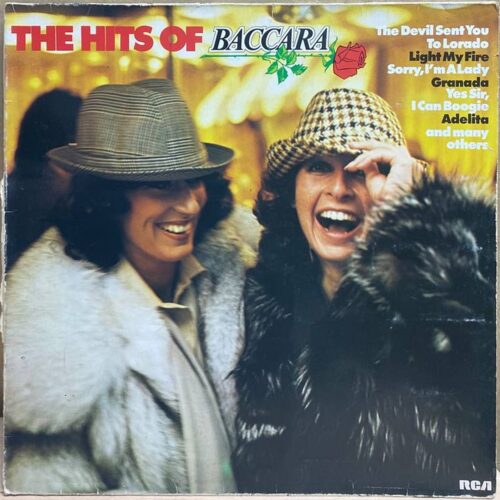Baccara — The Hits of Baccara, винил, 1979 — лицевая сторона конверта