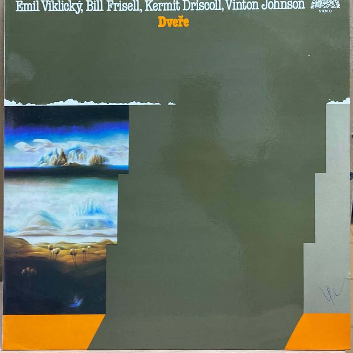 Emil Viklický — Dveře / Door, винил, 1985 — лицевая сторона конверта