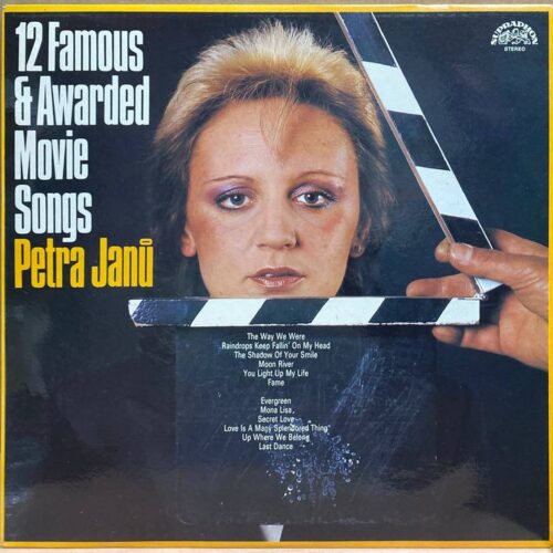 Petra Janů — 12 Famous & Awarded Movie Songs, винил, 1985 — лицевая сторона конверта