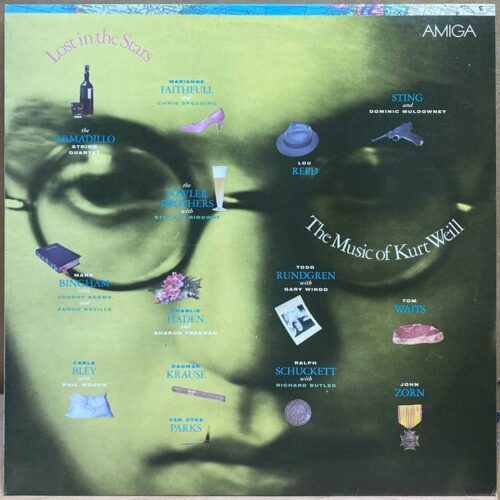 Сборник — Lost in the Stars – The Music of Kurt Weill, винил, 1990 — лицевая сторона конверта