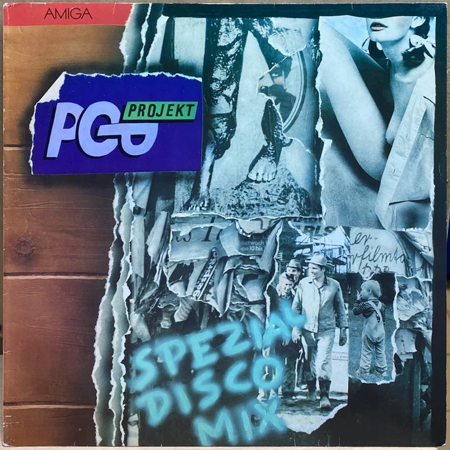 Pop Projekt — Spezial Disco Mix, винил, 1987 — лицевая сторона конверта
