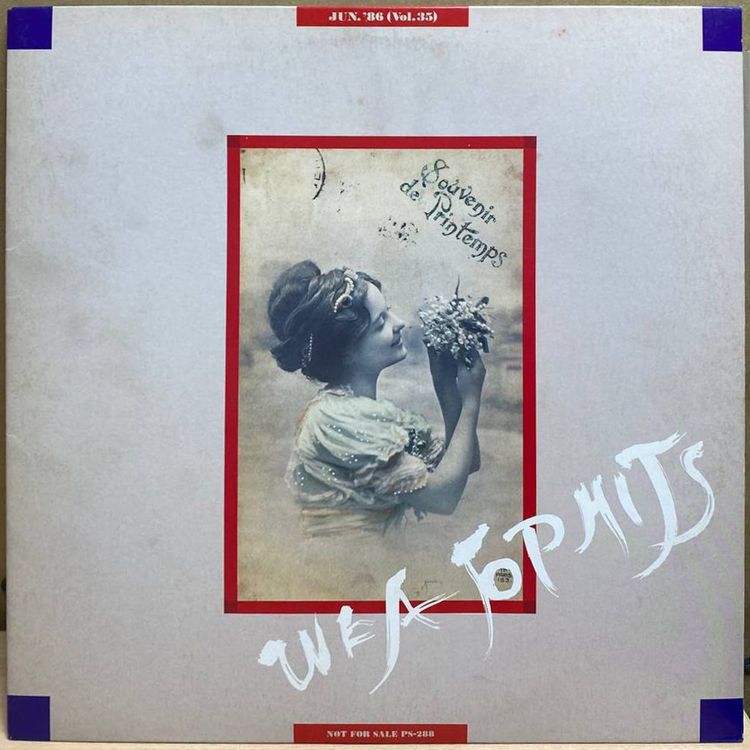 Сборник — WEA Top Hits Jun. '86 (Vol. 35), винил, 1986 — лицевая сторона конверта