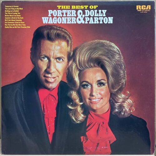Porter Wagoner & Dolly Parton — The Best of Porter Wagoner & Dolly Parton, винил — лицевая сторона конверта