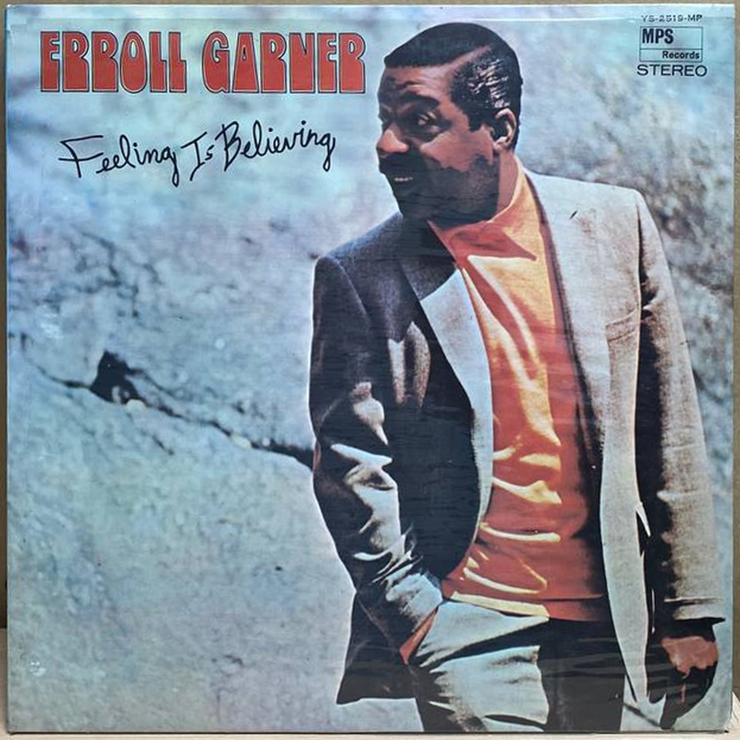 Erroll Garner — Feeling Is Believing, винил, 1972 — лицевая сторона конверта