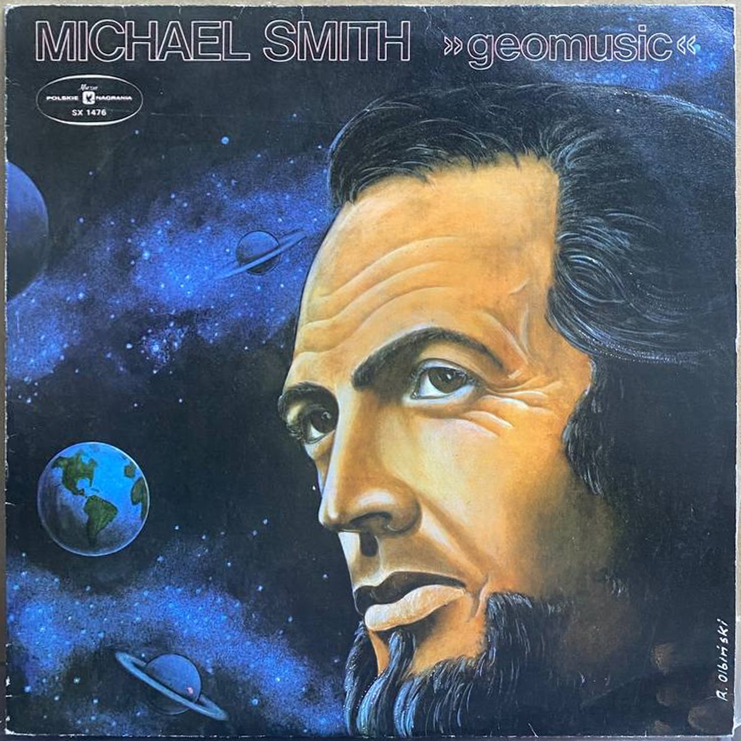Michael Smith — «Geomusic» — виниловая пластинка LP — Польша «Polskie Nagrania Muza» — лицевая сторона
