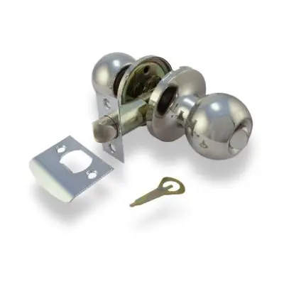 Кнобсет АПЕКС 6072 03 Cr хром круглый без ключа