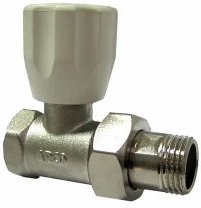 Кран д / рад. 1/2 вверх. прямой