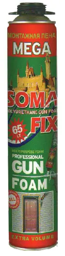 Монтажная пена Soma Fix 750мл (пистолет)