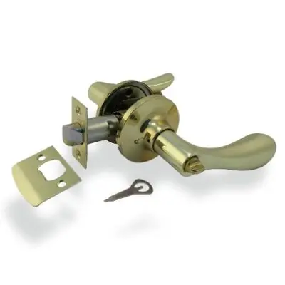 Ручка-кнобсет АПЕКС 891 03 G (золото) без ключа