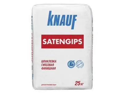 Шпаклевка гипсовая KNAUF Сатенгипс финиш 25 кг