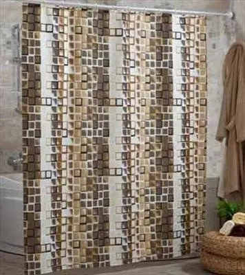 Штора для ванной Миранда тканевая 1-я 180 * 200