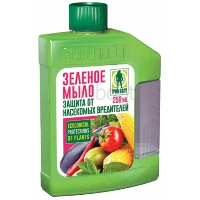 Зеленое мыло от тли, клопов фл. 250мл ГБ