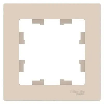Рамка 1-м ATLAS Design беж. ATN000201