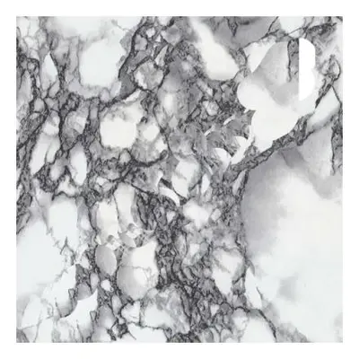 Пленка самоклеющаяся  3836 Мрамор черно-белый шир. 45см