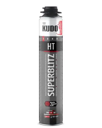 Клей-пена Kudo Superblitz НТ всесезонная 750мл