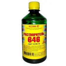 Растворитель - 646 ПЭТ/ ХТМ ( 0,4л)