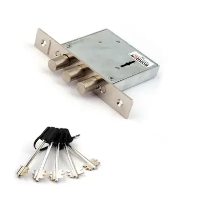 Замок врезной Бордер 3В8-8Д/15.БР