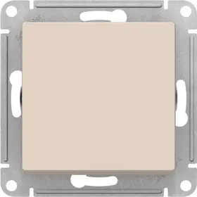 Механизм переключателя 1-кл. ATLAS Design беж. ATN000261