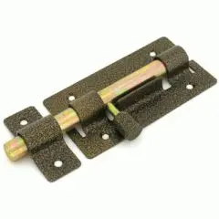 Засов СЕКРЕТ дверной ЗД-01 античная бронза круглый