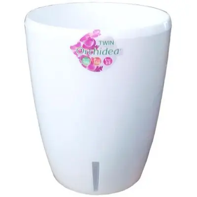 Горшок Сантино Орхидея 1,3л белый