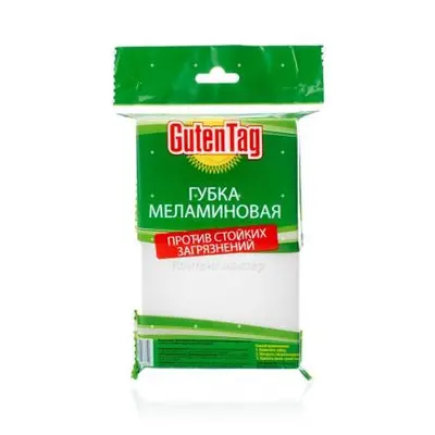Губка кухонная Guten Tag  1шт меламиновая