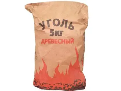 Уголь древесный  5кг