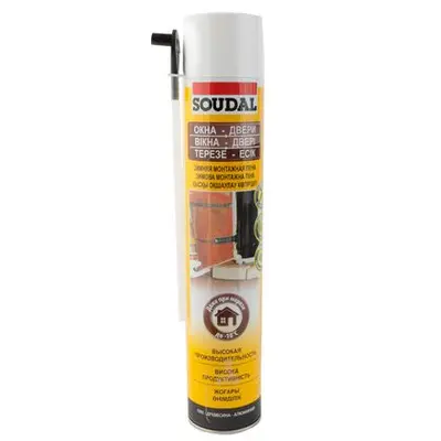 Монтажная пена Soudal Soudafoam трубка 750мл