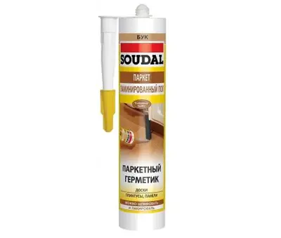 Герметик Soudal паркетный бук 280мл