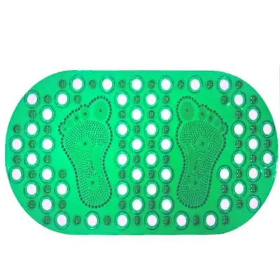 Коврик в ван Массаж 66х33 см VARMAX  зеленый