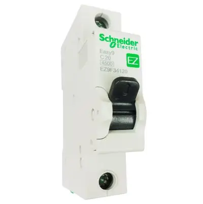 Выключатель автоматический 1-пол. 20А С 4,5кА Schneider SE City9 Set