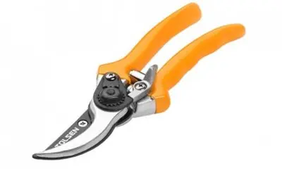 Секатор 200 мм Tolsen изогнутый с фиберглассовой ручкой
