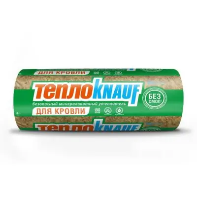 Утеплитель ТЕПЛОKnauf  6,148м x 1,220м х0,05м / 15 кв.м