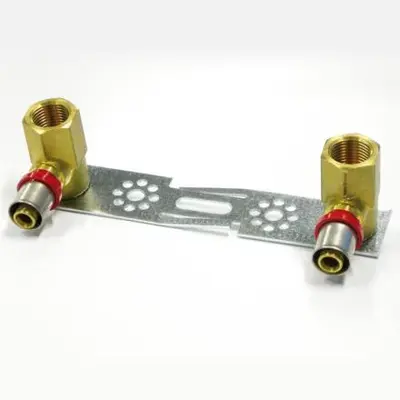 Угол настенный 16х1/2" с планкой