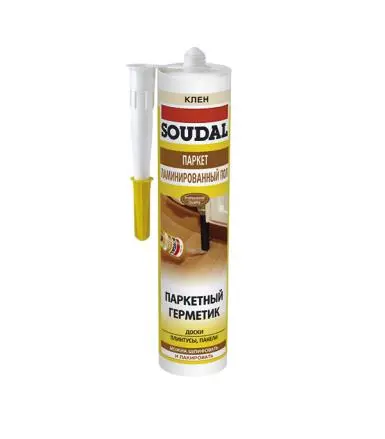 Герметик Soudal паркетный клен 280мл