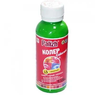 Краситель PALIZH №13.1 Салатовый интерьерный 0,1л