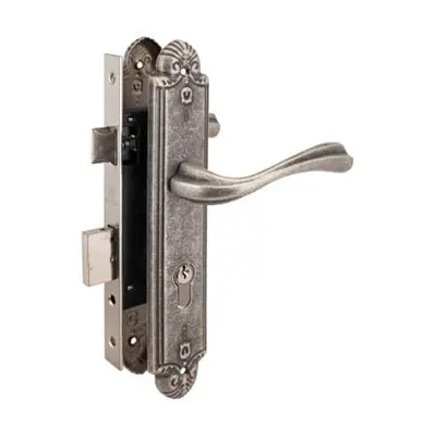 Замок АЛЛЮР врезной с ручкой 3В4-70.07 AS