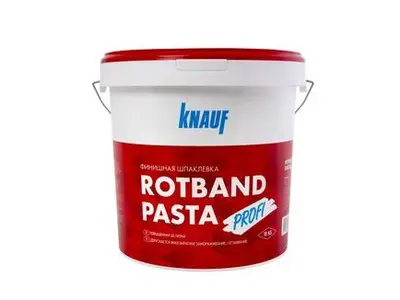 Шпаклевка KNAUF Ротбанд Паста Профи финишная 18кг