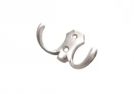 Крючок мебельный KR 0020 SC матовый хром (лад)