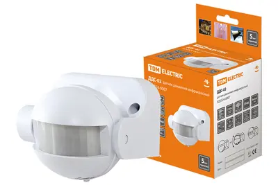 Датчик движения потолочный ДДС-02 1100Вт IP44 TDM