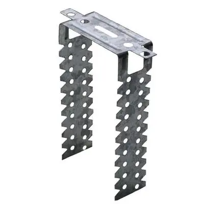 Кронштейн П-образный 125 мм (скоба 60/125 с ушком) усиленный, толщина 0,7мм