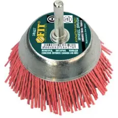 Корщетка "Чашка" на дрель нейлон  70мм