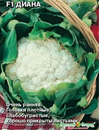 Семена Капуста Евро "Диана F1" /0,05г/