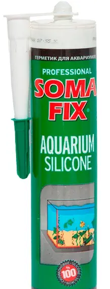 Герметик Soma Fix аквариумный черный 280мл