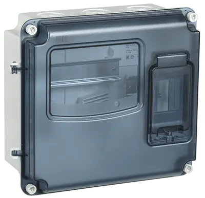 Корпус пластиковый ЩУРн-П 1/3  IP 66 PC LIGHT ИЭК