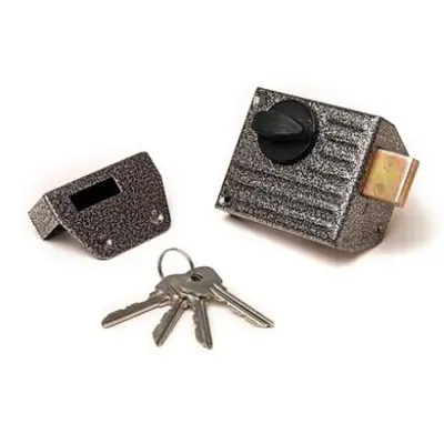 Замок накладной ЗЕНИТ ЗН 1-2.1 серебро