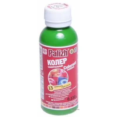 Краситель PALIZH №16 Изумруд 0,1л.