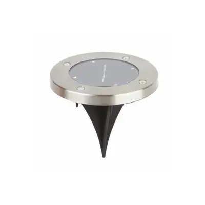 Светильник садовый на солнечной батарее ЭРА ERAST040-08 сталь, пластик, 13 см