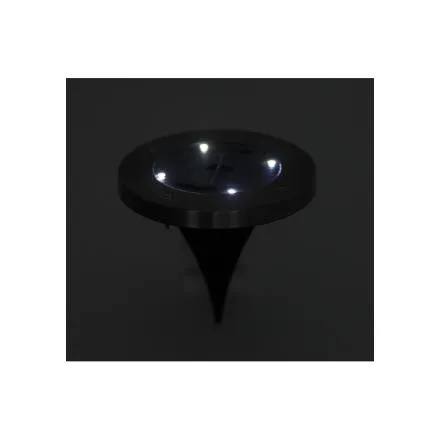 Светильник садовый на солнечной батарее ЭРА ERAST040-08 сталь, пластик, 13 см — 2