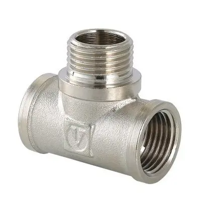 Тройник  3/4" ВНВ хром