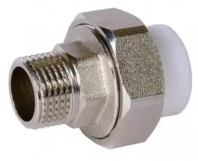 Американка пайка 25х1" Н Белая